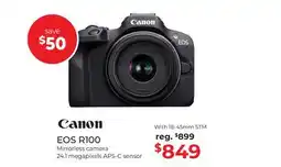 Gosselin Photo EOS R100 Mirrorless camera offer