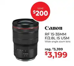 Gosselin Photo RF 15-35MM F/2.8L IS USM Wide-angle zoom lens offer