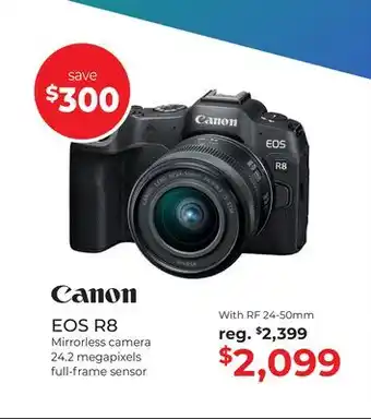 Gosselin Photo EOS R8 Mirrorless camera offer