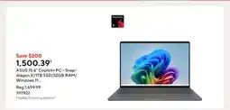 Staples ASUS 15.6 Copilot+ PC - Snapdragon X/1TB SSD/32GB RAM/Windows 11 Home offer