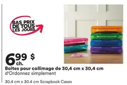 Michaels Boîtes pour collimage de 30,4 cm x 30,4 cm d'Ordonnez simplement offer