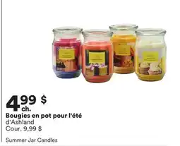 Michaels Bougies en pot pour l'été d'Ashland offer
