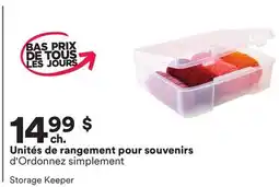 Michaels Unités de rangement pour souvenirs d'Ordonnez simplement offer
