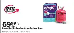 Michaels Bouteille d'hélium jumbo de Balloon Time offer