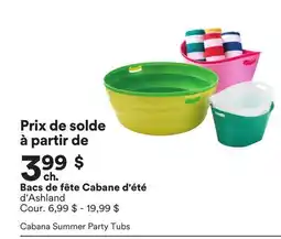 Michaels Bacs de fête Cabane d'été d'Ashland offer