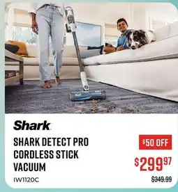 Canex SHARK DETECT PRO CORDLESS STICK VACUUM offer