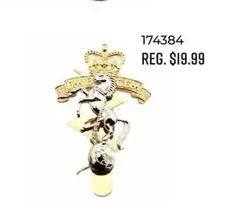 Canex RCEME Metal Cap Badge offer