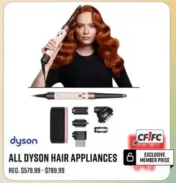 Canex ALL DYSON HAIR APPLIANCES offer