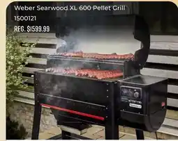 Canex Weber Searwood XL 600 Pellet Grill offer