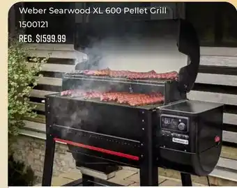 Canex Weber Searwood XL 600 Pellet Grill offer