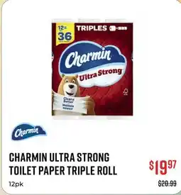 Canex CHARMIN ULTRA STRONG TOILET PAPER TRIPLE ROLL offer