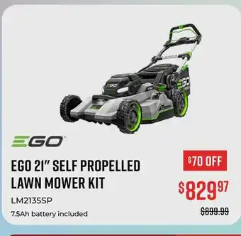 Canex EGO 21 SELF PROPELLED LAWN MOWER KIT offer