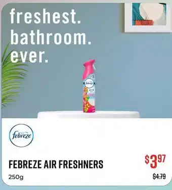 Canex FEBREZE AIR FRESHNERS offer