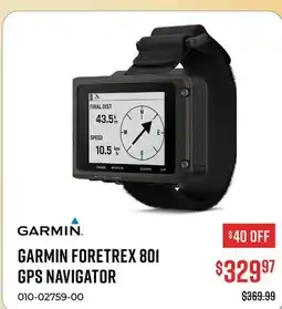 Canex GARMIN FORETREX 801 GPS NAVIGATOR offer
