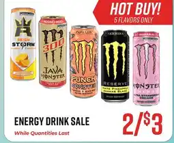 Canex ENERGY DRINK SALE offer