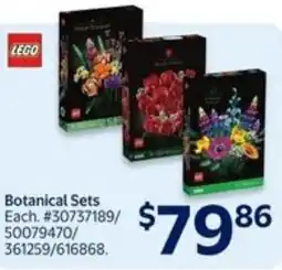 Walmart Botanical sets offer