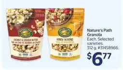 Walmart Nature's path granola offer