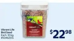 Walmart Vibrant life bird seed offer
