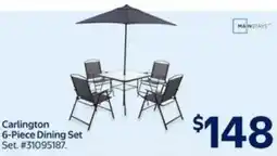 Walmart Carlington dining set offer