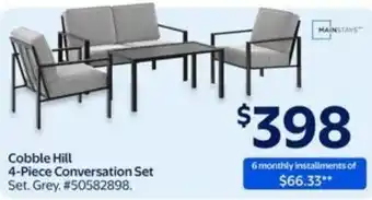 Walmart Cobble Hill conversation set offer