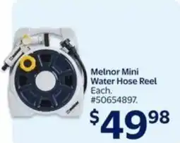 Walmart Melnor mini water hose reel offer