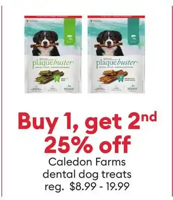 Petsmart Caledon Farms dental dog treats offer