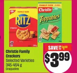Chalo FreshCo Christie Family Crackers Selected Varieties 345-454 g offer