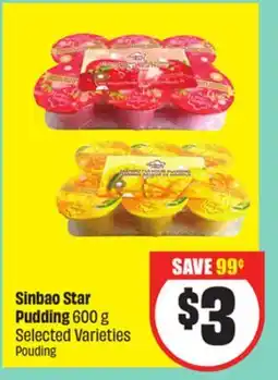 Chalo FreshCo Sinbao Star Pudding 600 g Selected Varieties offer