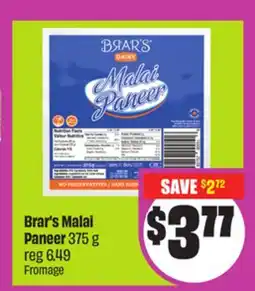 Chalo FreshCo Brar's Malai Paneer 375 g offer