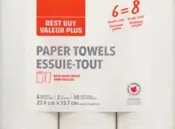 Chalo FreshCo Best Buy Paper Towels 6=8 Rolls offer