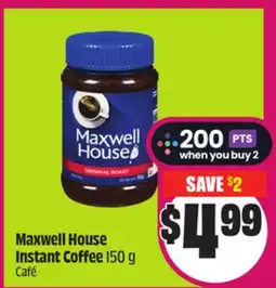 Chalo FreshCo Maxwell House Instant Coffee 150 g offer