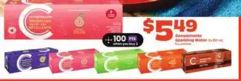 Chalo FreshCo Compliments Sparkling Water 12x355 mL offer