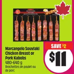 Chalo FreshCo Marcangelo Souvlaki Chicken Breast or Pork Kabobs 480-640 g offer