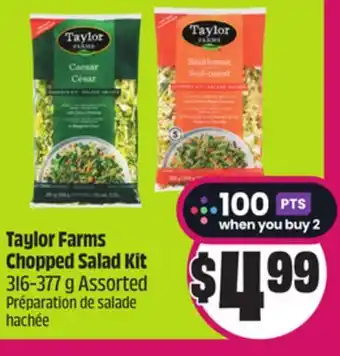 Chalo FreshCo Taylor Farms Chopped Salad Kit 316-377 g Assorted offer