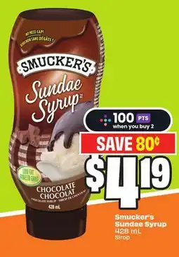 Chalo FreshCo Smucker's Sundae Syrup 428 mL offer