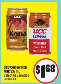 Chalo FreshCo UCC Coffee with Milk 337 mL Selected Varieties offer