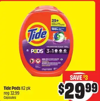Chalo FreshCo Tide Pods 112 pk offer