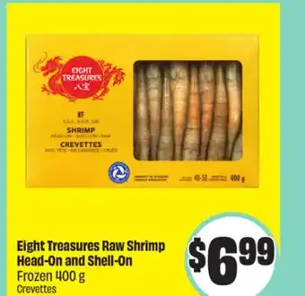 Chalo FreshCo Eight Treasures Raw Shrimp Head-On and Shell-On Frozen 400 g offer