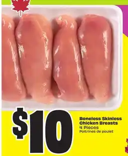 Chalo FreshCo Boneless Skinless Chicken Breasts 4 Pieces offer