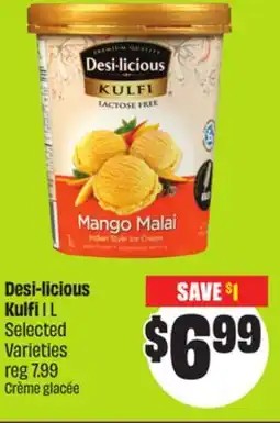 Chalo FreshCo Desi-licious Kulfi 1 L Selected Varieties offer
