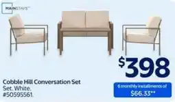 Walmart Cobble Hill Conversation Set offer