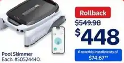 Walmart Pool Skimmer offer