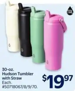Walmart Hudson Tumbler with Straw offer