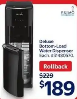 Walmart Deluxe Bottom-Load Water Dispenser offer