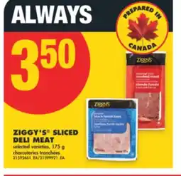 No Frills ZIGGY'S SLICED DELI MEAT, 175 g offer