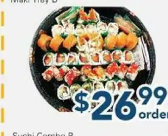Oceans Fresh Food Market Maki Tray B offer