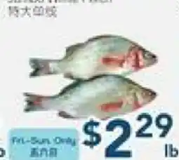 Oceans Fresh Food Market Jumbo White Perch offer