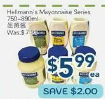 Oceans Fresh Food Market Hellmann's Mayonnaise Series offer