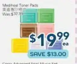 Oceans Fresh Food Market Med Heal Toner Packs offer
