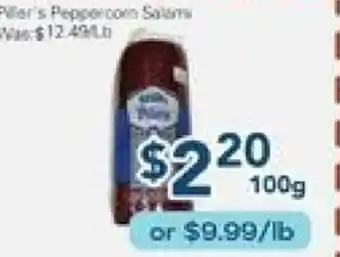 Oceans Fresh Food Market Pillers Pepper Corn Salami offer